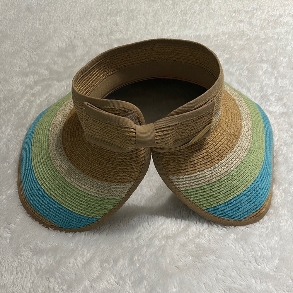 Croft & Barrow Multi-Colored Packable Wide-Brimmed Hat - Picture 2 of 6